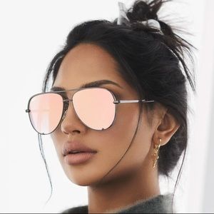 Quay High Key limited ed pink/grey sunglasses